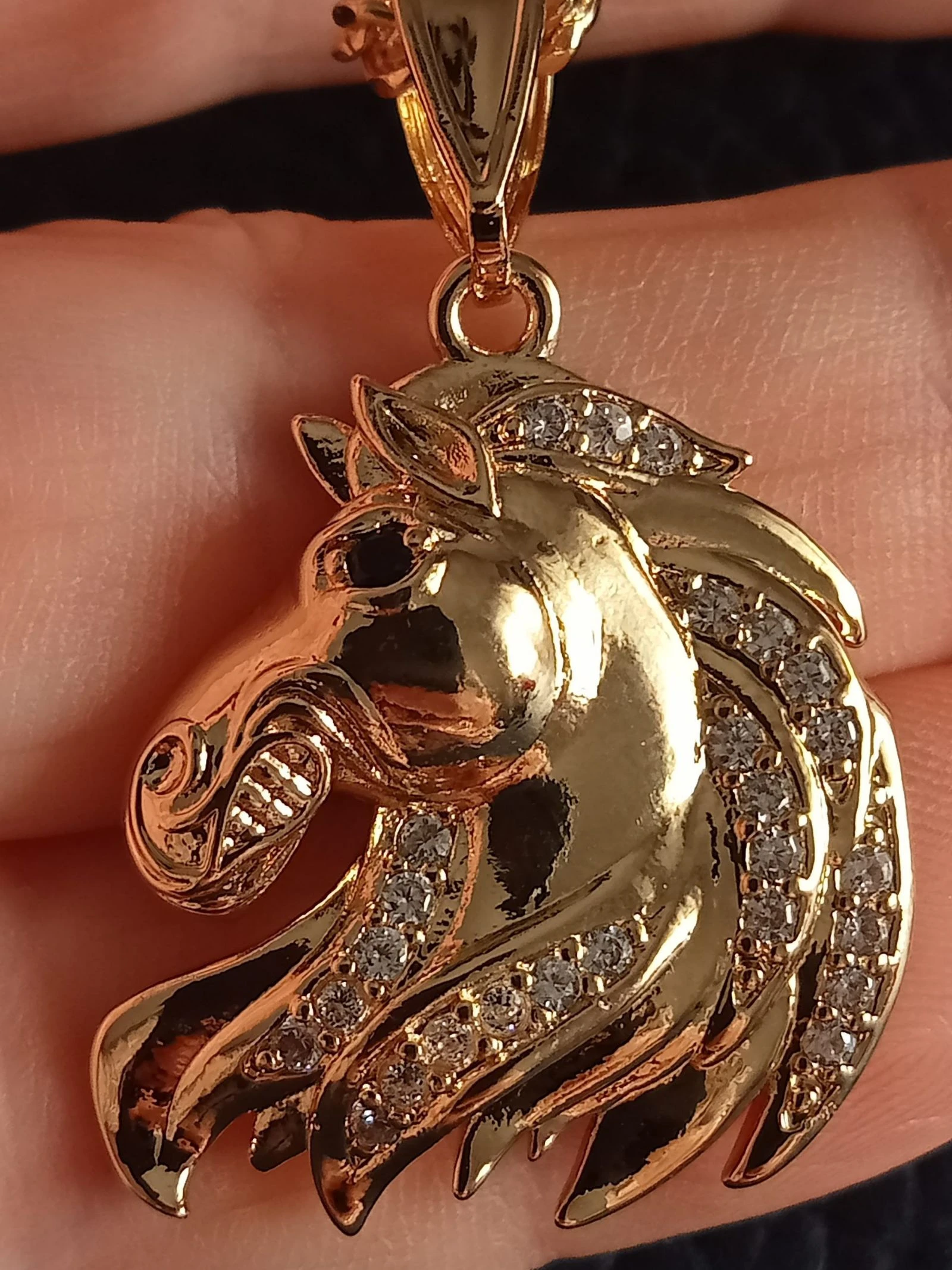 Colgante con cadena Caballo – photo 3